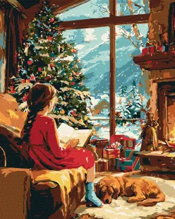Картина за номерами - В очікуванні дива ©art_selena_ua