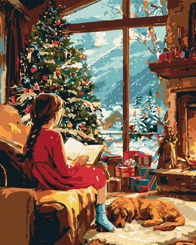 Картина за номерами - В очікуванні дива ©art_selena_ua