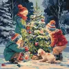 Painting by numbers - Tree of Friendship ©art_selena_ua