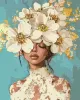 Painting by numbers - Blooming dreams with metallic paints ©art_selena_ua