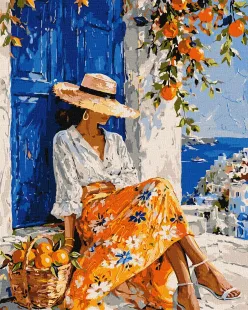 Картина за номерами - Естетика італійського полудня ©art_selena_ua