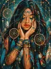Painting by numbers - Secret Power with metallic paints ©art_selena_ua