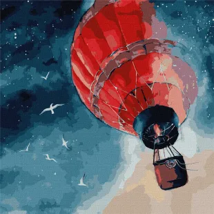 Картина за номерами - Повітряне диво