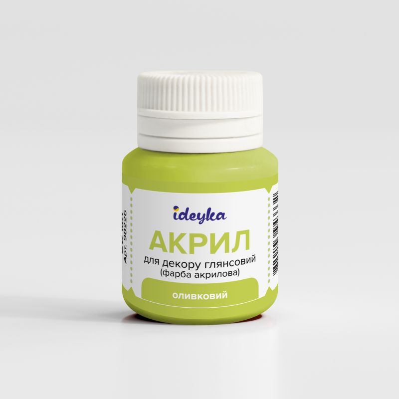 Акрил для декора - Оливковый