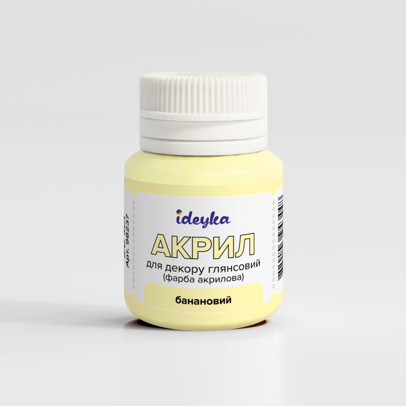 Акрил для декора - Банановый