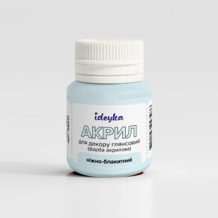 Акрил для декора - Нежно-голубой