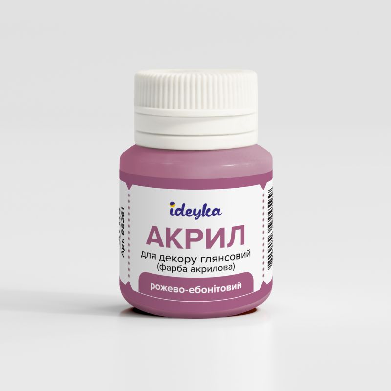 Акрил для декора - Розово-эбонитовый