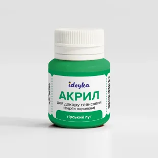 Акрил для декору - Гірський луг