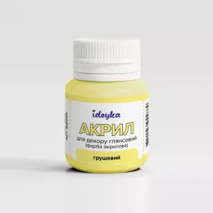 Акрил для декору - Грушевий