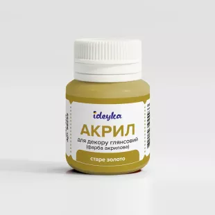 Акрил для декору - Старе золото