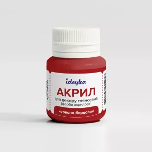 Акрил для декору - Бордо