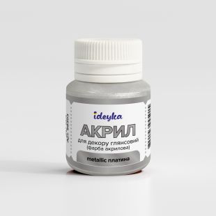 Акрил для декора - Metallic Платина