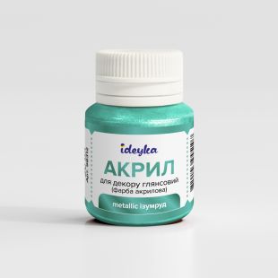 Акрил для декора - Metallic Изумруд