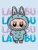 Diamond mosaic with partial filling - He is Labubu ©art_selena_ua