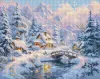 Diamond mosaic - Winter comfort among the mountains ©art_selena_ua