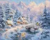 Diamond mosaic - Winter comfort among the mountains ©art_selena_ua