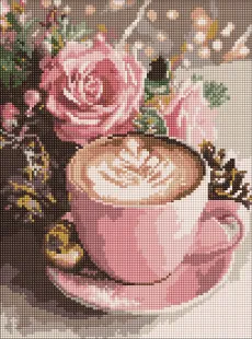Алмазна мозаїка - Новорічне капучино ©art_selena_ua