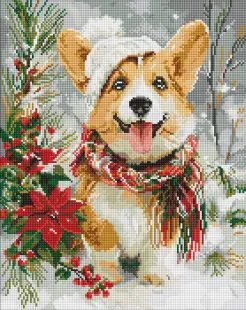 Алмазна мозаїка - Щасливий песик ©art_selena_ua