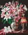 Diamond mosaic - Sophisticated lilies ©sophiia_іllustrations