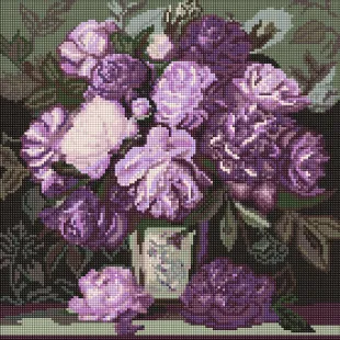 Алмазна мозаїка - Мелодія пелюсткових барв ©art_selena_ua