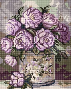 Алмазная мозаика - Свежие лепестки ©art_selena_ua