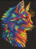 Diamond mosaic - Bright cat ©art_selena_ua