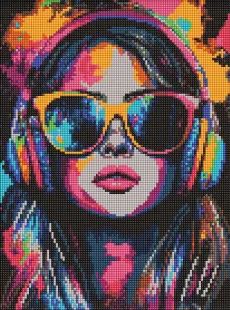 Diamond mosaic - Colorful beat ©art_selena_ua