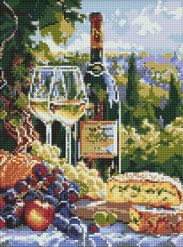 Алмазная мозаика - Вкус шардоне ©art_selena_ua