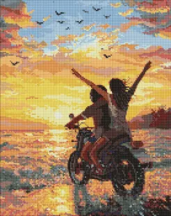 Алмазна мозаїка - Морська поїздка на двох ©art_selena_ua