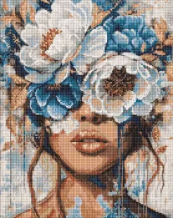 Алмазна мозаїка - Пелюстки Погляду ©art_selena_ua