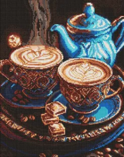 Алмазна мозаїка - Мелодія кави ©art_selena_ua