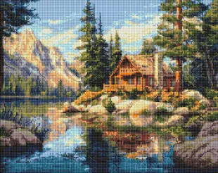 Алмазна мозаїка - Лісовий подих вітру ©art_selena_ua