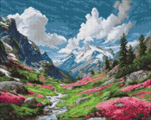 Diamond mosaic - Mountain comfort ©art_selena_ua