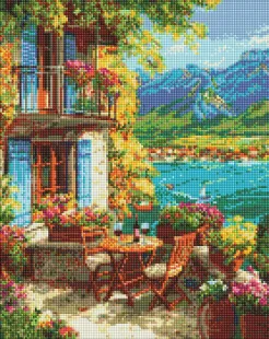 Алмазна мозаїка - Сієста у Сицилії ©art_selena_ua