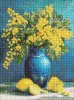 Diamond mosaic - Mimosa and lemons ©art_selena_ua