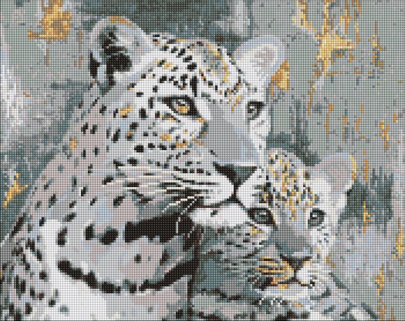 Diamond mosaic - Gold Jungle ©art_selena_ua