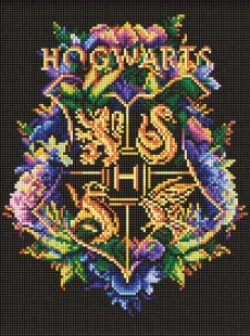Алмазна мозаїка - Harry Potter: Герб Гоґвортсу ©Warner Bros.