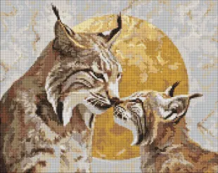 Алмазна мозаїка - Пильний заxист ©art_selena_ua