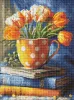 Diamond mosaic - Still life with a yellow cup ©art_selena_ua
