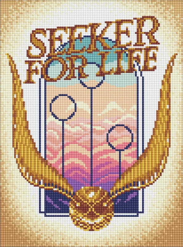 Diamond mosaic - Harry Potter: Seeker for life ©Warner Bros.
