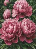 Diamond mosaic - Whisper of pink peonies ©art_selena_ua