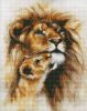 Diamond mosaic - Lion's tenderness