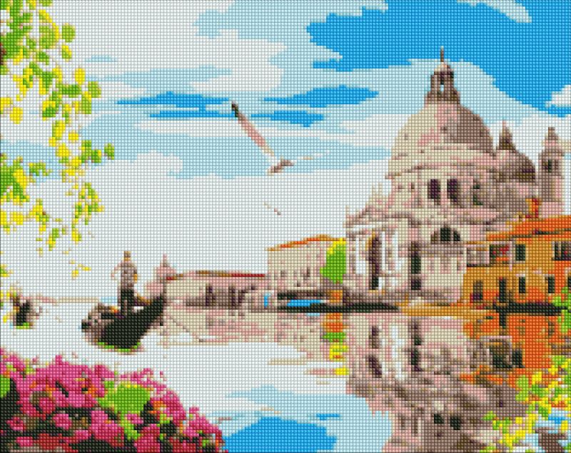 Diamond mosaic - Bright Venice