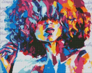 Diamond mosaic - Bright image
