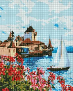 Diamond mosaic - Bright Switzerland