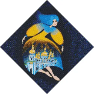 Алмазна мозаїка - Берегиня Михайлівська ©mosyakart