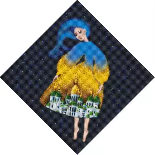 Diamond mosaic - Berehynia Sofiivska ©mosyakart