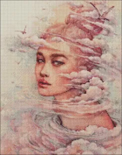 Алмазна мозаїка - Мрійливі думки ©lesya_nedzelska_art