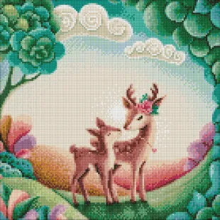 Алмазна мозаїка - Гарна прогулянка ©Elena Schweitzer