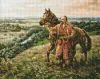 Diamond mosaic - Cossack spirit ©Sergey Lobach